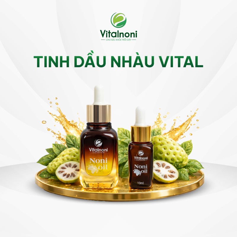 TINH DẦU NHÀU VITAL CHIẾT XUẤT CO2 SIÊU TỚI HẠN Chai 10ml