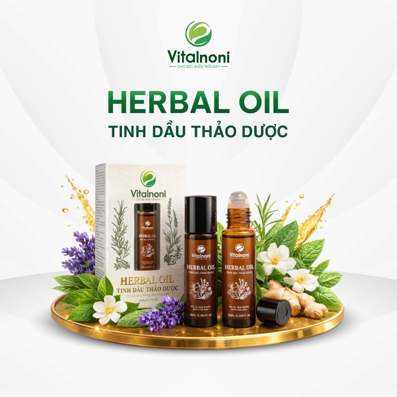 HERBAL OIL - TINH DẦU THẢO DƯỢC Chai 10ml