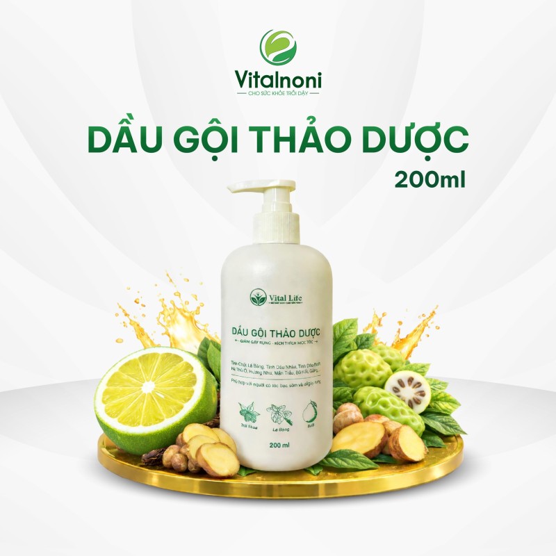DẦU GỘI THẢO DƯỢC Chai 200ml