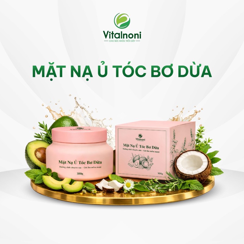 MẶT NẠ Ủ TÓC BƠ DỪA Hũ 300gr